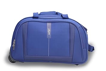 Safari Revv Polyester 56 cms Blue Travel Duffle (Revv-56-Blue-RD)