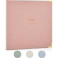 Keepsake Baby Memory Book for Boys and Girls – Timeless First 5 Year Baby Book – Neutral Journal Scrapbook or Photo Album - Record a Milestone for Every Event from Birth to Age 5