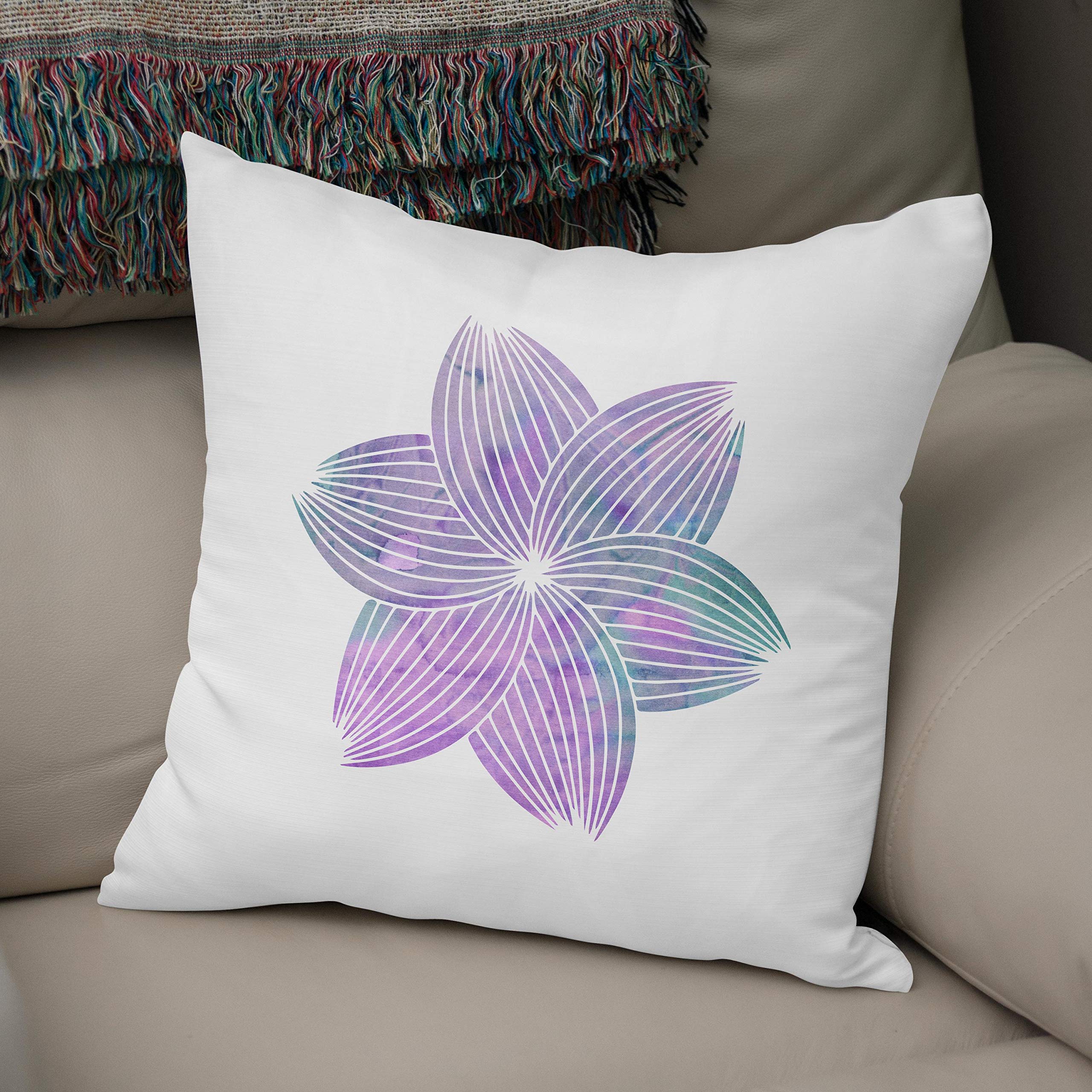 Bonamaison, Decorative Cushion Cover - 50% Cotton 50% Polyester - 43x43cm - Designed and Manufactured in Turkey