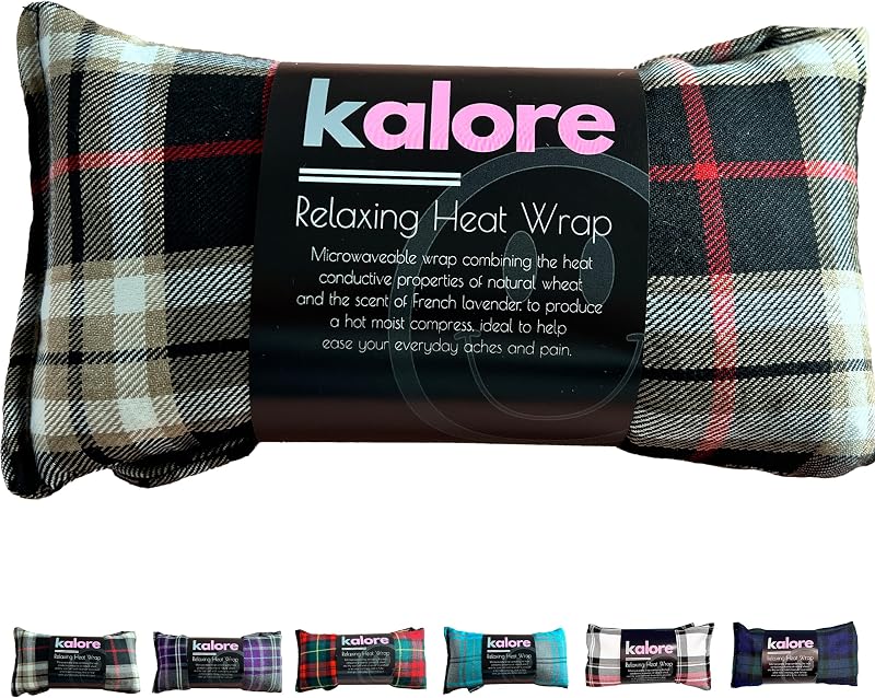 Kalore Wheat Bags Microwavable Neck and Shoulder Wrap Lavender Scented