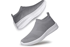 vibdiv Walking Shoes Women Casual Sock Sneakers Lightweight Comfy Breathable Pull-on Zapatillas de Mujer