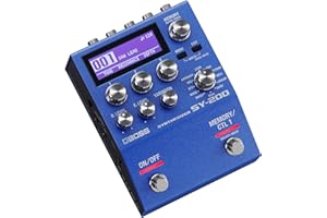 BOSS SY-200 SYNTHESIZER EFFECTS PEDAL – Advanced BOSS Polyphonic Guitar Synth Technology in a Streamlined 200 Series Pedal for any Guitar or Bass – Full MIDI I/O – 128 Memories – 171 Synth Sounds