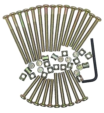 Amazon Com Baby Bed Replacement Bolts For Graco Baby Bed Bolts And Nuts Kit M6 Hex Socket Head Cap Screws Made Of High Strength Plated Steel Includes Hex Key Industrial Scientific