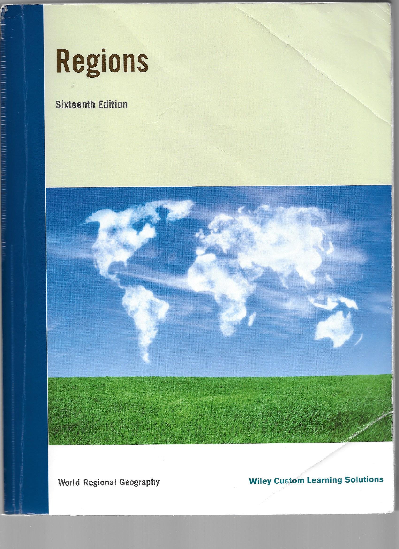 Geography Realms Regions And Concepts Sixteenth Edition H J De Blij Peter O Muller Jan Nijman 9781118864708 Amazon Com Books