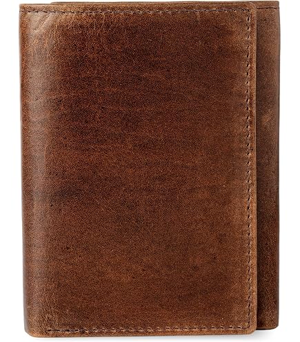 Amazon.com: Eddie Bauer Men Signature Trifold Wallet (Available in
