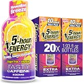 5-hour ENERGY HAWAIIAN BREEZE Flavor, 20 Count, Extra Strength Energy Shot | 1.93 Fl Oz, Amino Acids, B Vitamins, Sugar Free and Zero Calories