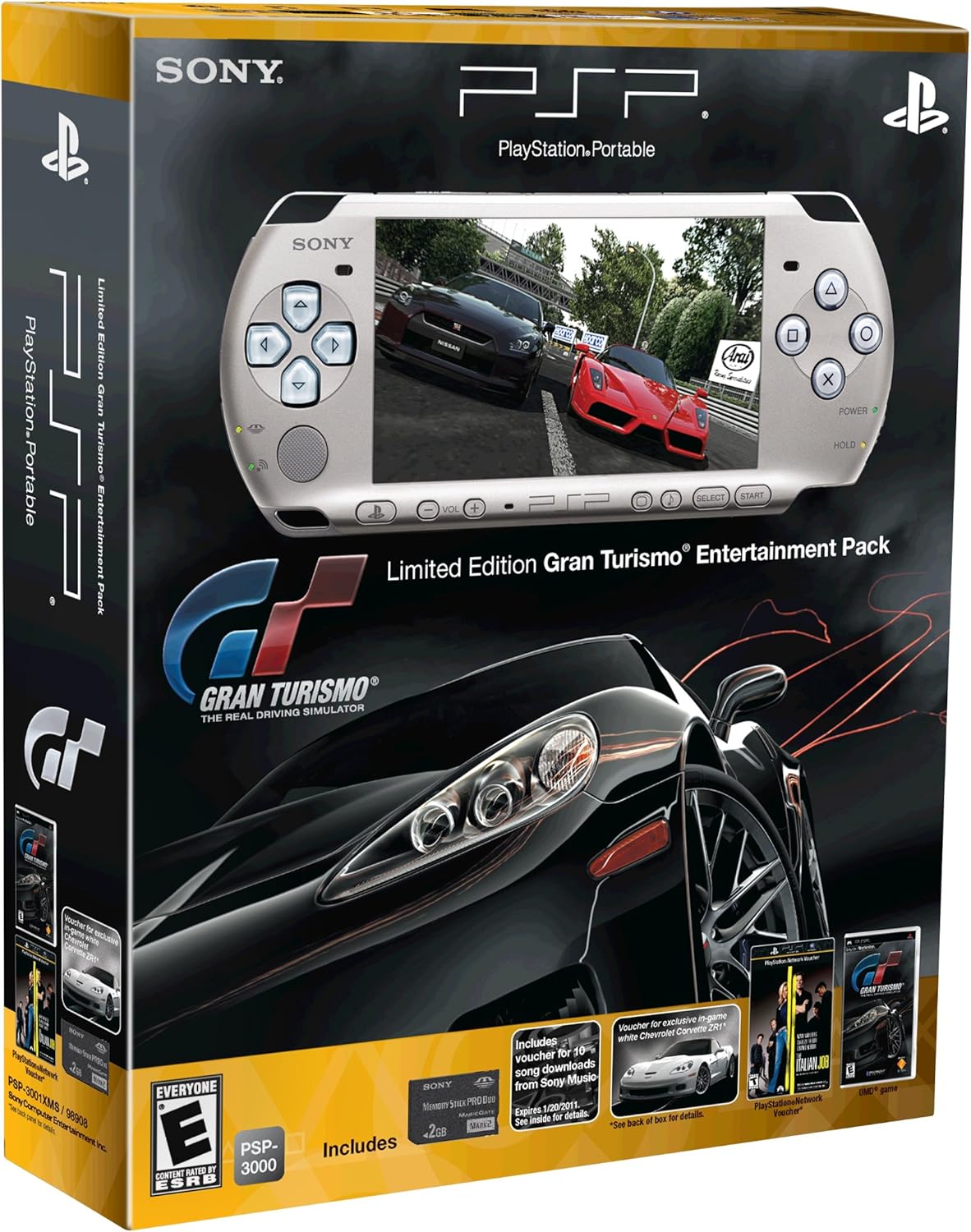 PSP 3000 Limited Edition Gran Turismo Entertainment Pack Sony PSP