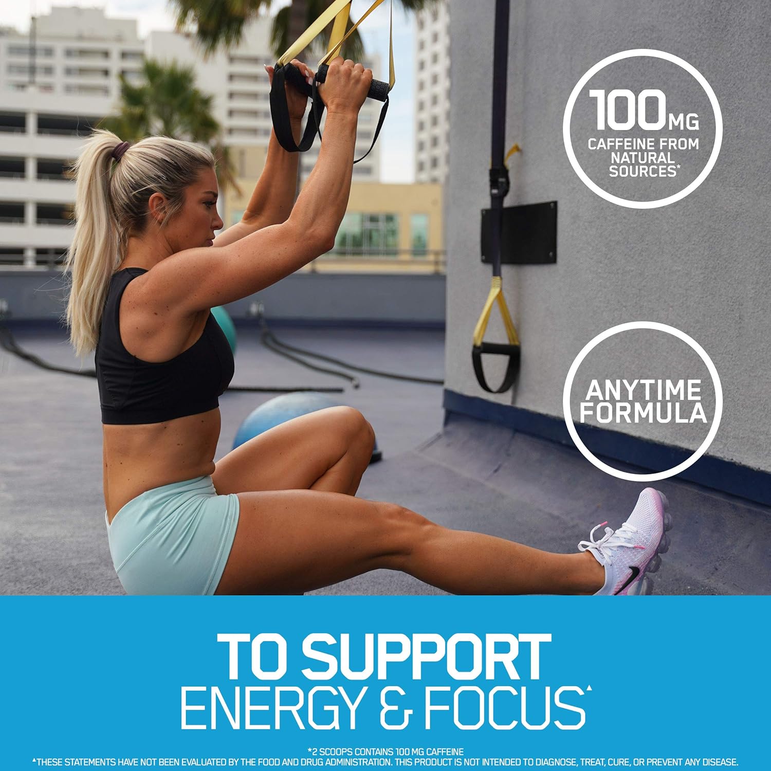 Optimum Nutrition Amino Energy + Electrolytes - Pre Workout, BCAAs, Amino Acids, Keto Friendly, Energy Powder - Tangerine Wave, 30 Servings: Health & Personal Care