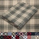 Pico Textiles 20 Yards Bolt Tan and Olive Tartan