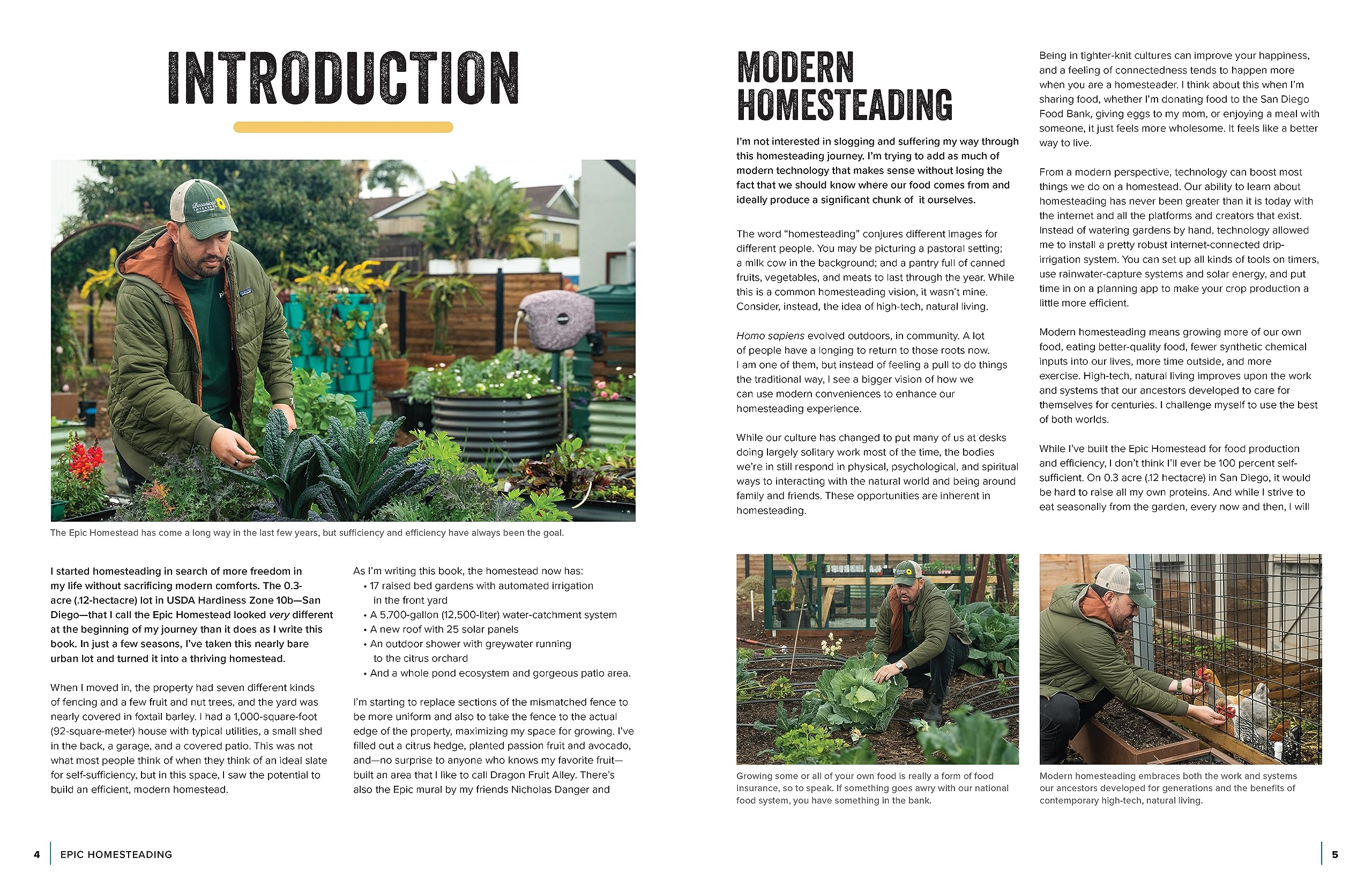 Epic Homesteading: Your Guide to Self-Sufficiency on a Modern, High-Tech, Backyard Homestead