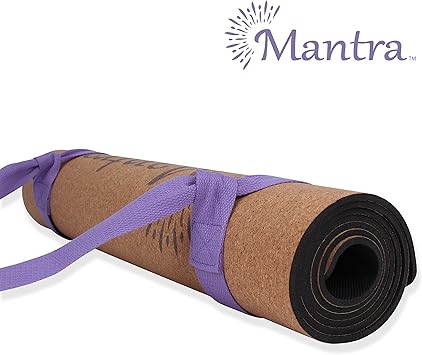 Amazon.com: Mantra - Esterilla de yoga de corcho - La mejor ...