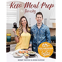 Keto Meal Prep by FlavCity: 125+ Low Carb Recipes That Actually Taste Good (Keto Cookbook, Keto Diet Recipes, Keto Foods… book cover Keto Meal Prep by FlavCity: 125+ Low Carb Recipes That Actually Taste Good (Keto Cookbook, Keto Diet Recipes, Keto Foods… book cover