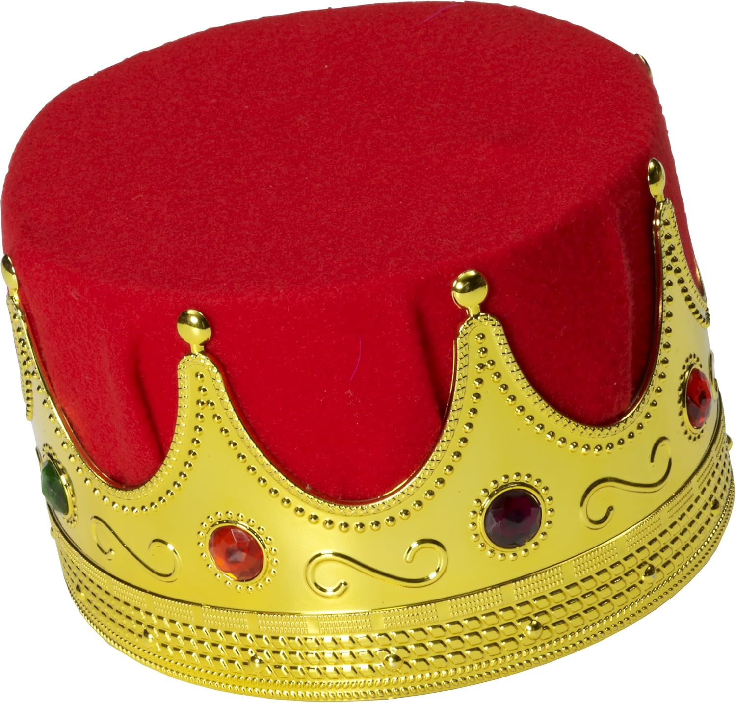 Forum Novelties Men's Novelty King Crown, Multi, One Size