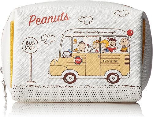 Amazon Co Jp スヌーピー スヌーピー Snoopy スクールバス シリーズ 2ルームポーチ ペンケース Spm 960b Type B Be 966 シューズ バッグ