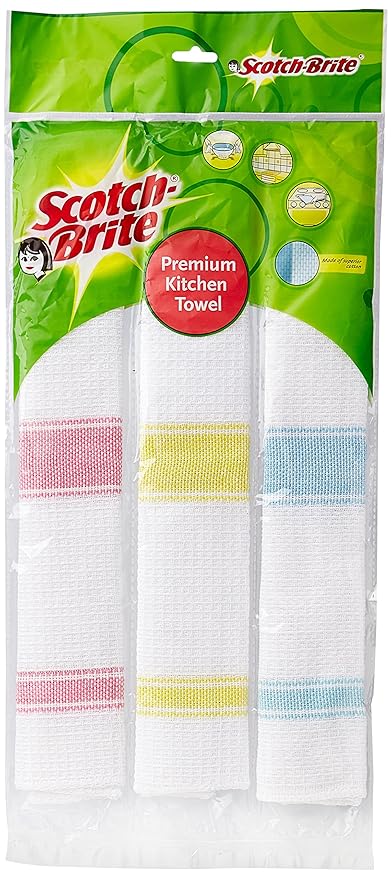 Scotch-Brite Kitchen Towels (Pack of 3)