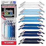 uLace Classic No Tie Shoelaces- Stretchy, Elastic