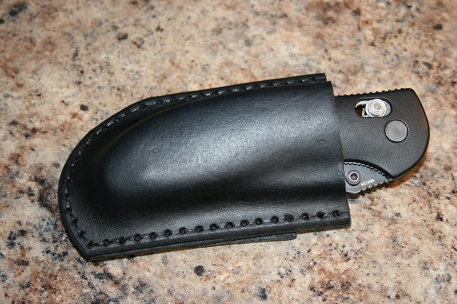 Leather Knife Sheath for a Benchmade 551 Griptillian