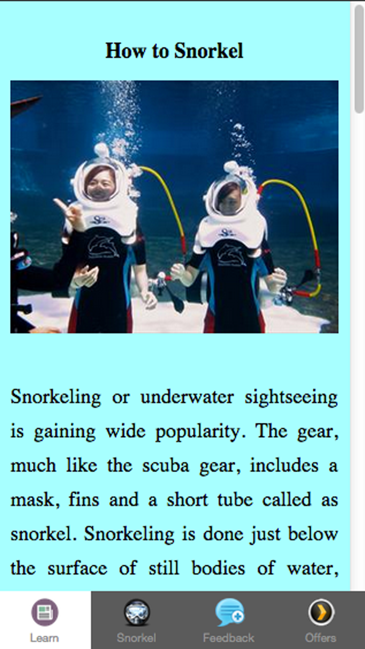 How to Snorkel - Eco-Adventure