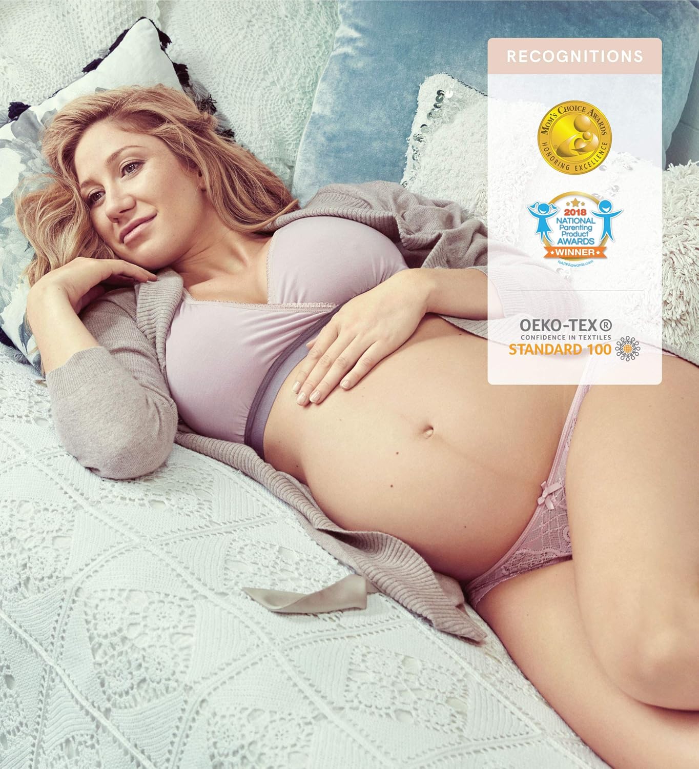 Cake Maternity Milk Bamboo Nursing Sleep Bra, Wirefree Maternity Bra at  Women’s Clothing store