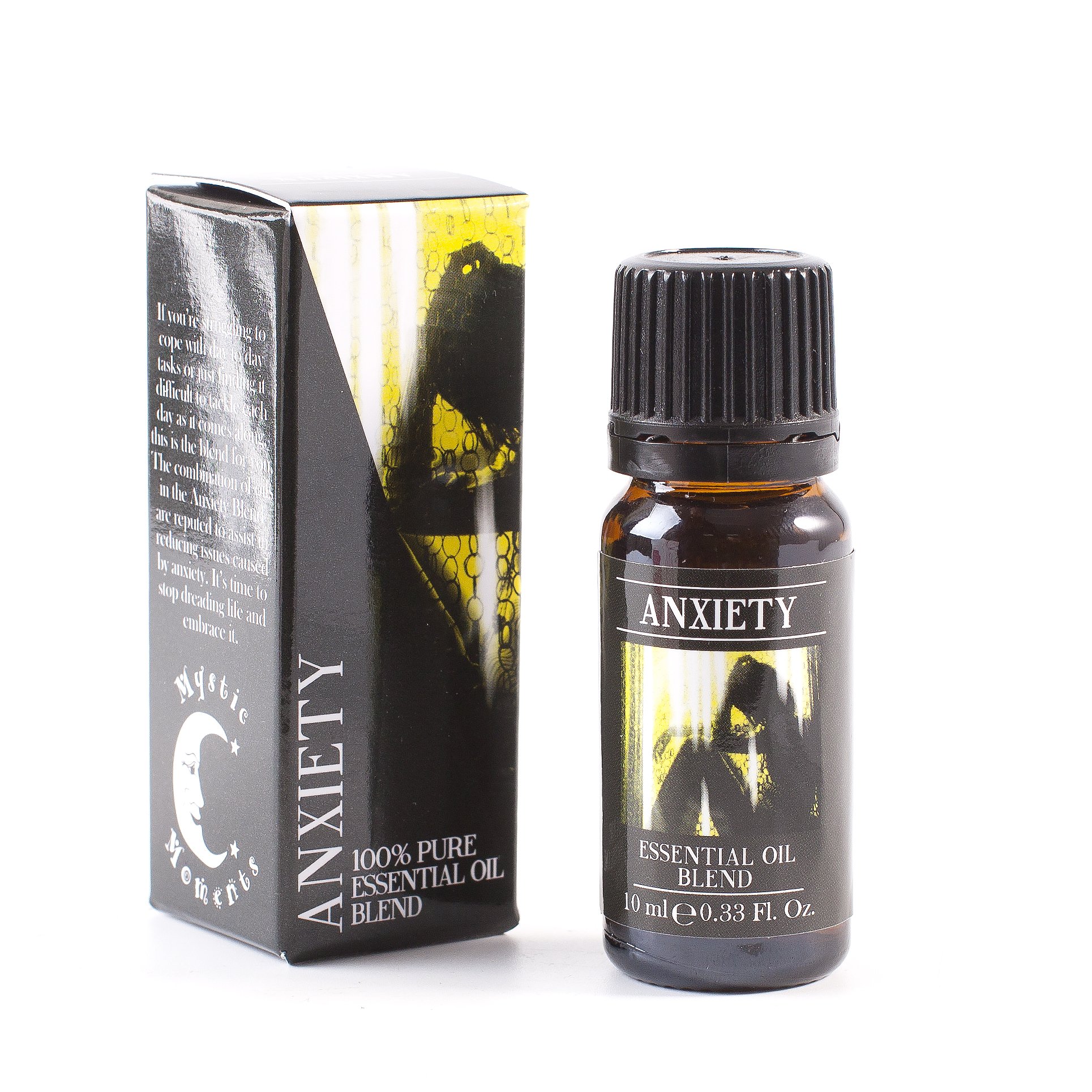 Mystix London Anxiety Essential Oil Blend 10ml 100 Pure Pro