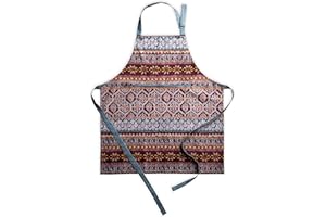 Maison d' Hermine 100% Cotton Apron for women with Pocket Kitchen Chef Apron for Men Cooking Gardening Server Waitress Maid