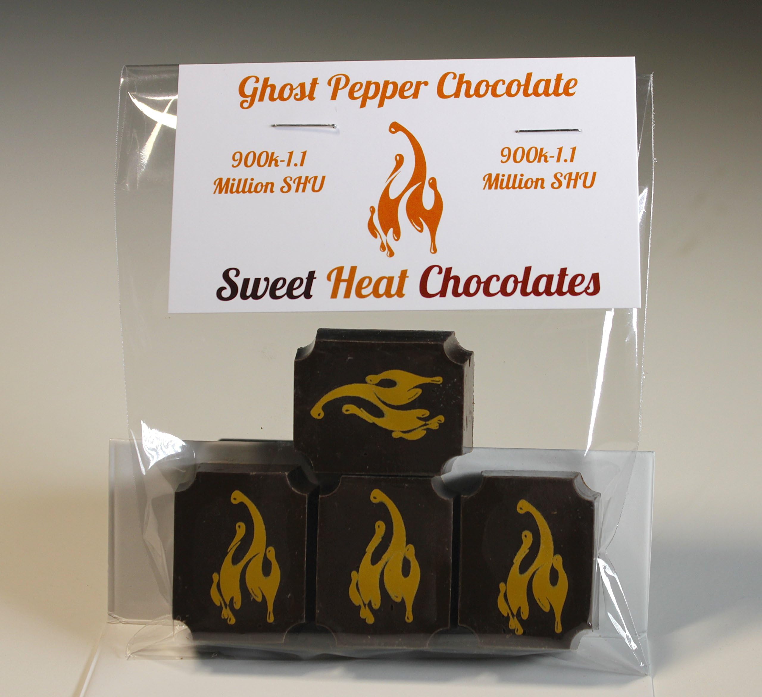 Ghost Pepper Dark Chocolate 4pc