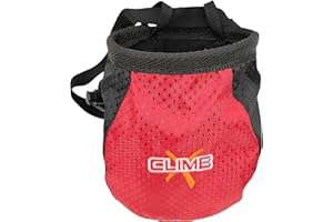 CLIMBX Fiend Rock Climbing Chalk Bag with Chalk Ball