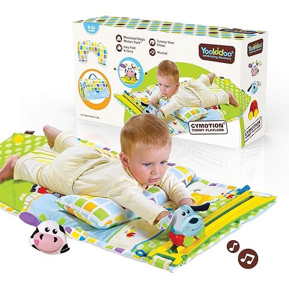 baby tummy time rocker