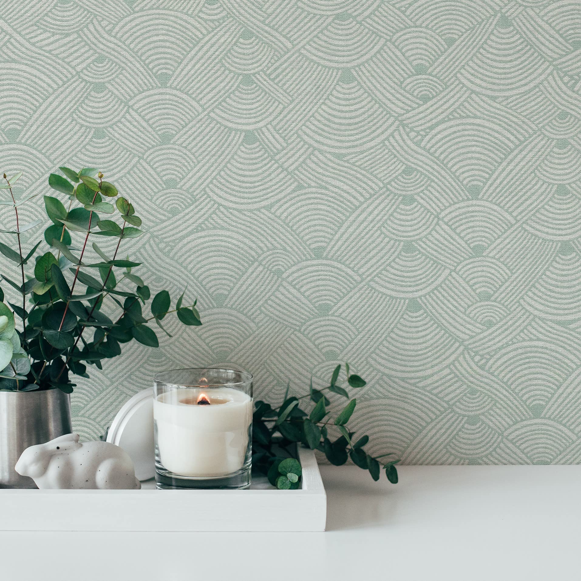 A.S. Création Artdeco Nara 387423 Patterned Non-Woven Wallpaper 10.05 m x 0.53 m Made in Germany