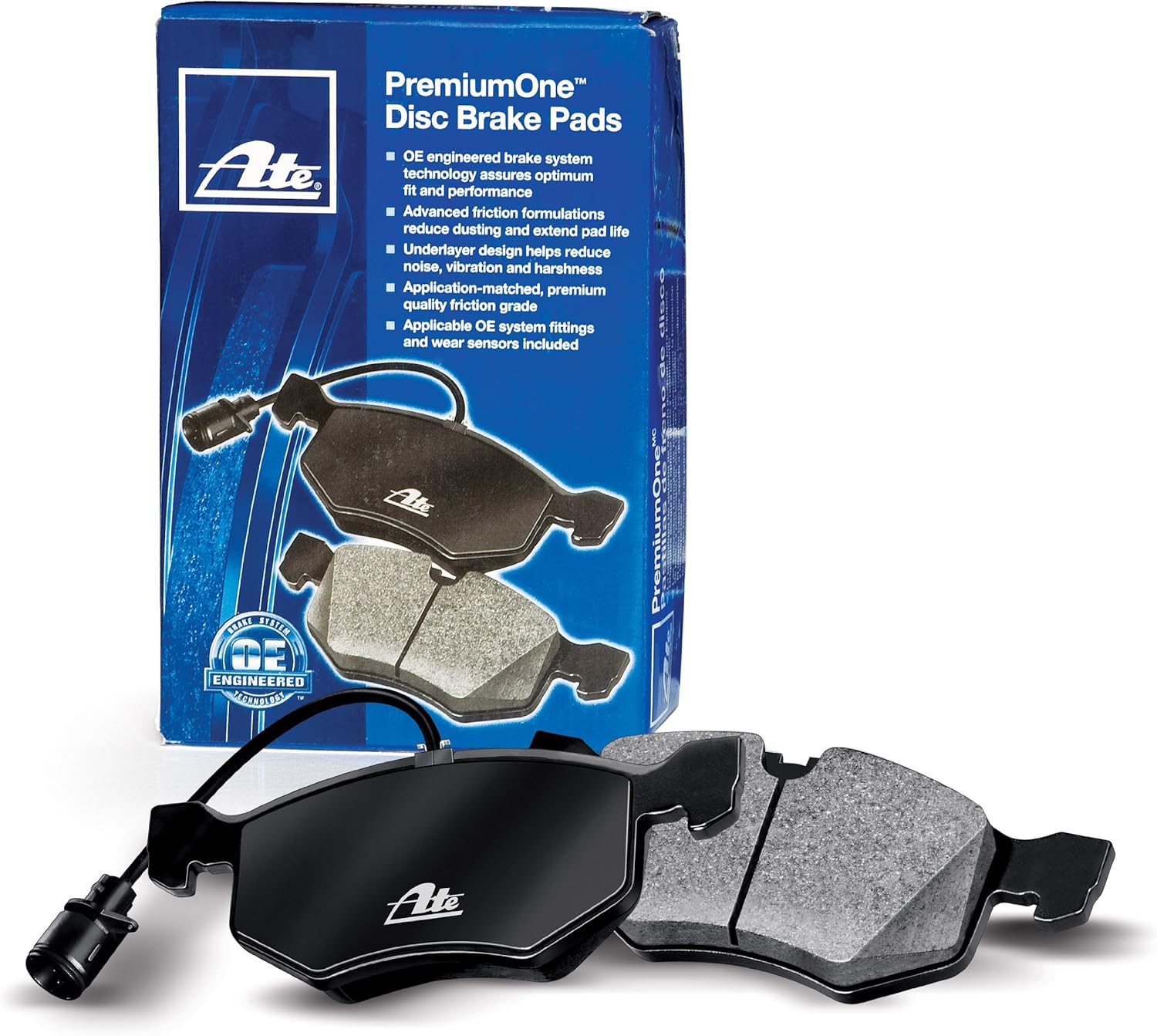 ATE AT805 PremiumOne Disc Brake Pad Set Automotive