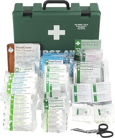 Safety First Aid Group BS 8599 Large Economy First Aid Kit Fully Stocked
