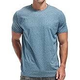 VEIISAR Crew Neck Tees Premium Men's T-Shirts - Soft and Fit Mens T-Shirt - Casual Stylish Tee for Men S - 4XL