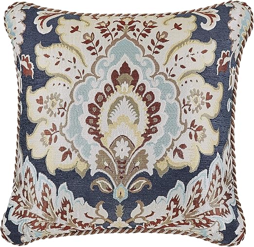 Amazon Com Croscill Finnegan Decorative Pillow Throw Pillow