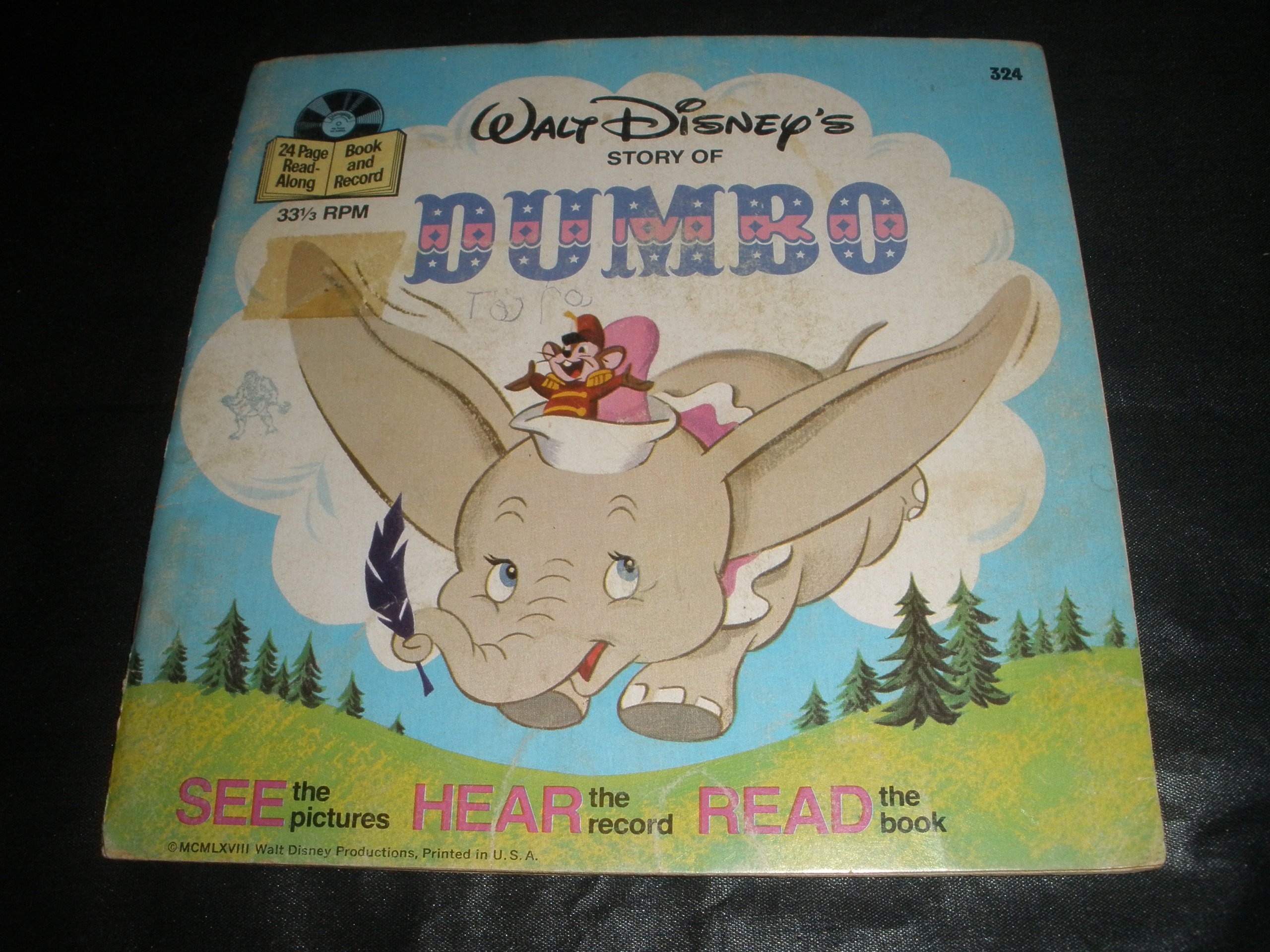 dumbo baby record book