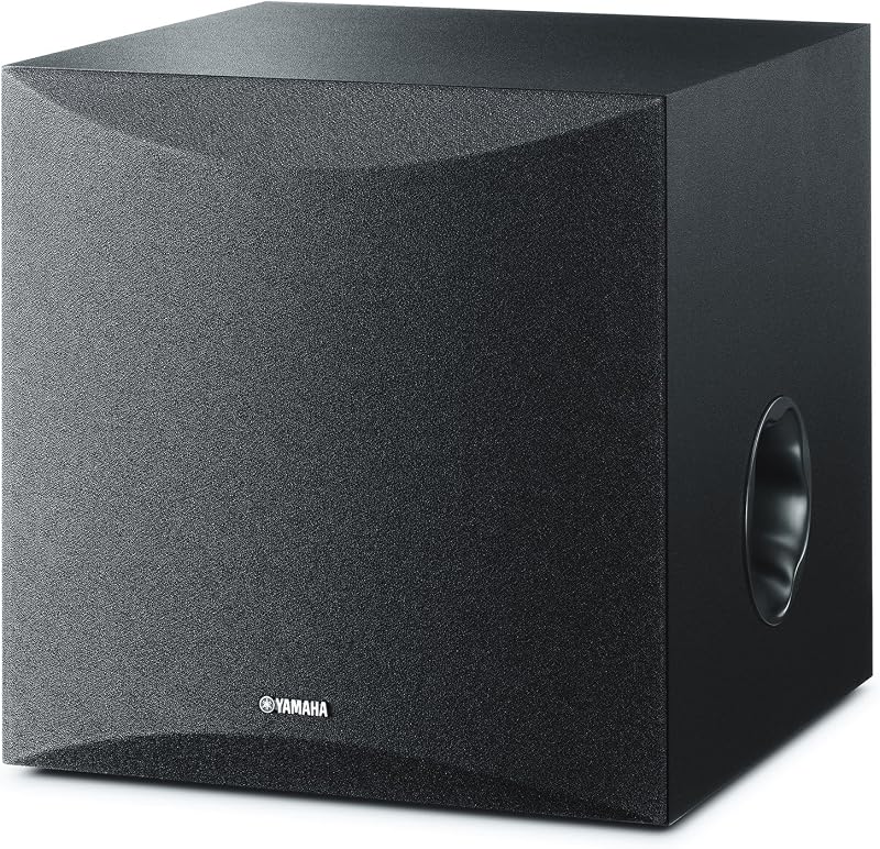 Yamaha NSSW050 Powered Subwoofer with 8 Drivers Black 20 cm Woofer