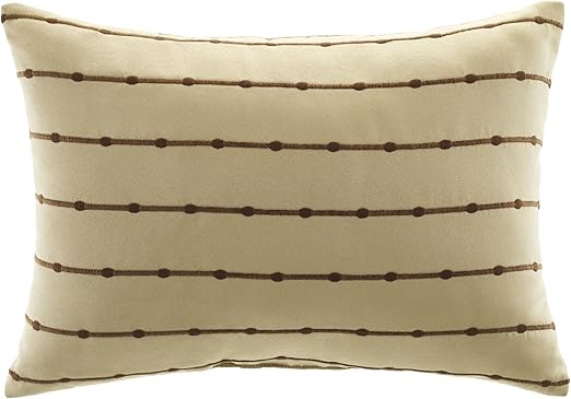 Amazon Com Croscill Home Fashions Bali Cream Boudoir Pillow 20