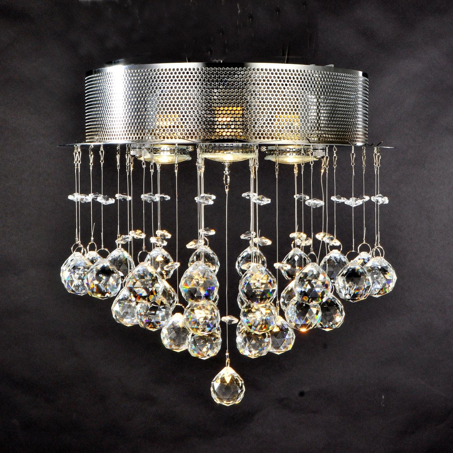 Lightinthebox Modern Luxury Crystal Drop Ceiling Lamp Chandelier