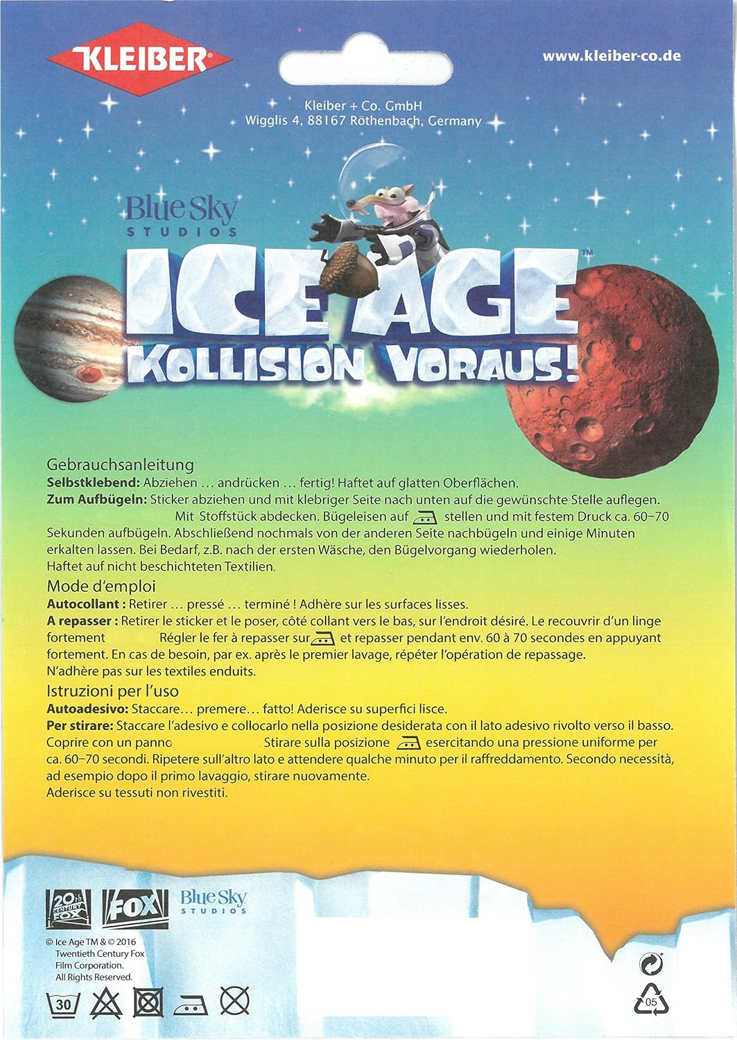 Kleiber – LM de 9740 – 7 Ice Age – Estribo de Ice Age Brigade ...