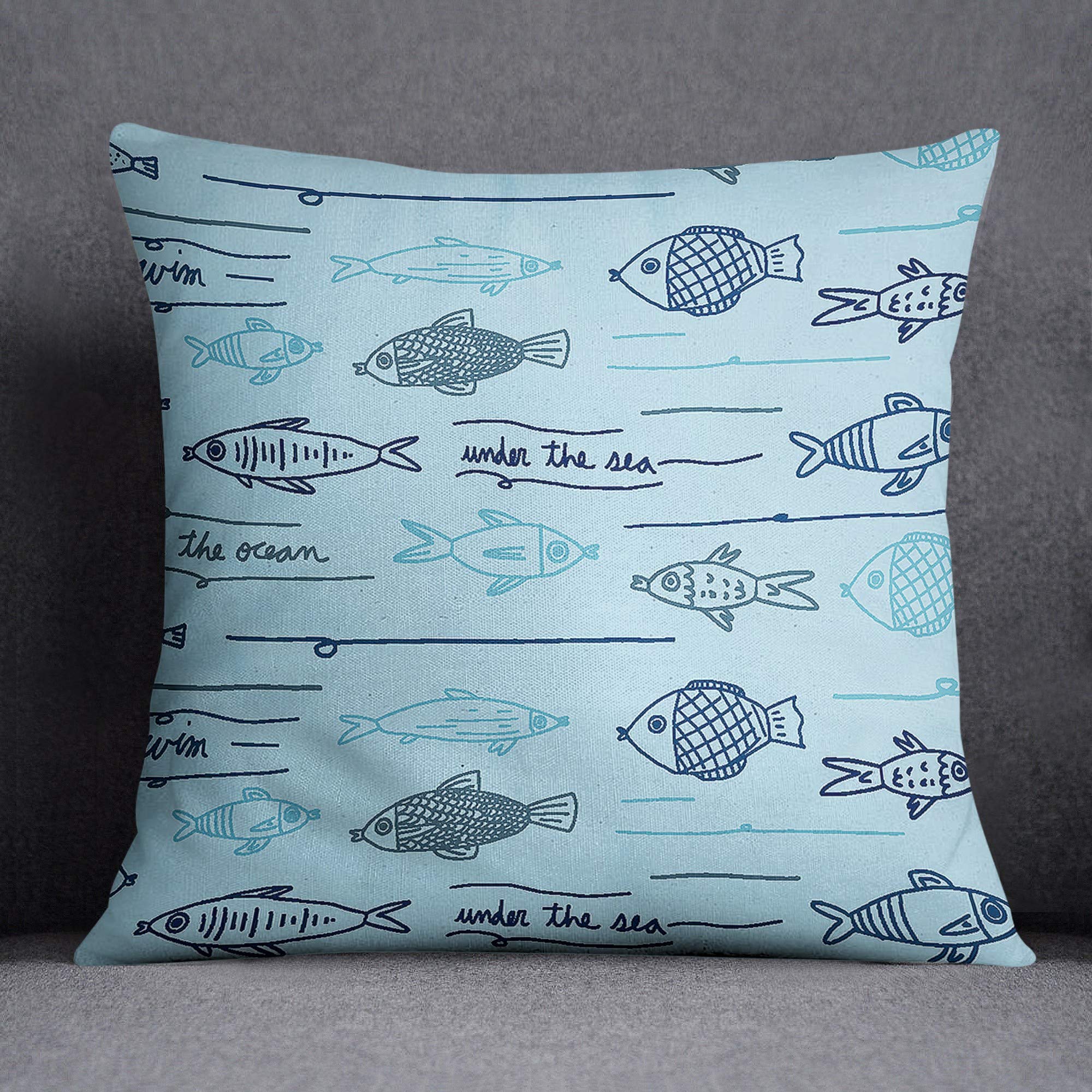 Bonamaison Decorative Cushion Cover, Multi, 45x45