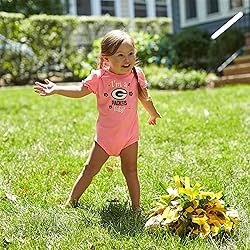 Gerber NFL Green Bay Packers 3 Pack Ruffle Sleeve