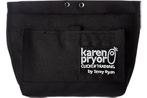 Karen Pryor Clicker Training Black Treat Pouch by Terry Ryan