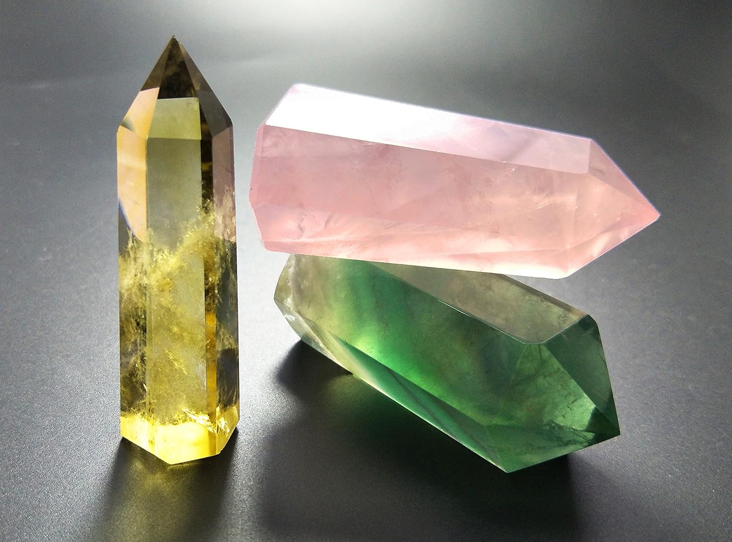 3-Piece Crystal Wands of Rose Quartz - Image 5