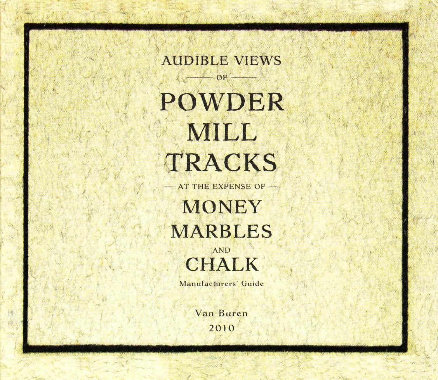 Money Marbles & Chalk Powder Mill Amazon.de Musik