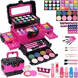 EVACOK Kids Makeup Sets For Girls 57pcs Safe Washable 4-12 Toys