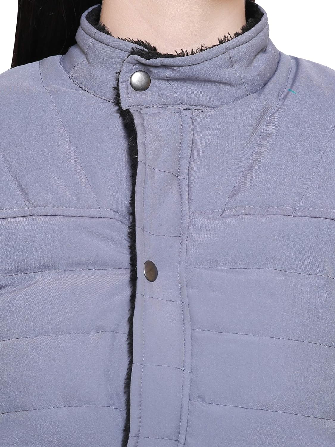 mizago women's long sleeves blended bomber jacket