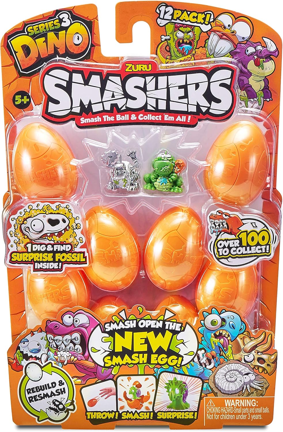 smashers dino 20 pack