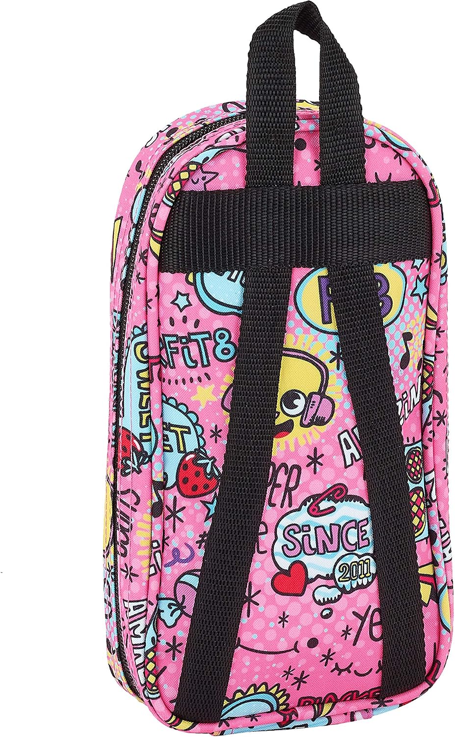 Safta Toiletry Bag with 4 Cases - Multi-Coloured, 441940-847, 441940-847, Pink/Blue - Image 3