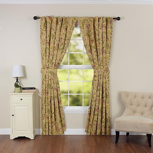 Amazon Com Waverly Curtains For Bedroom Imperial Dress 100 X