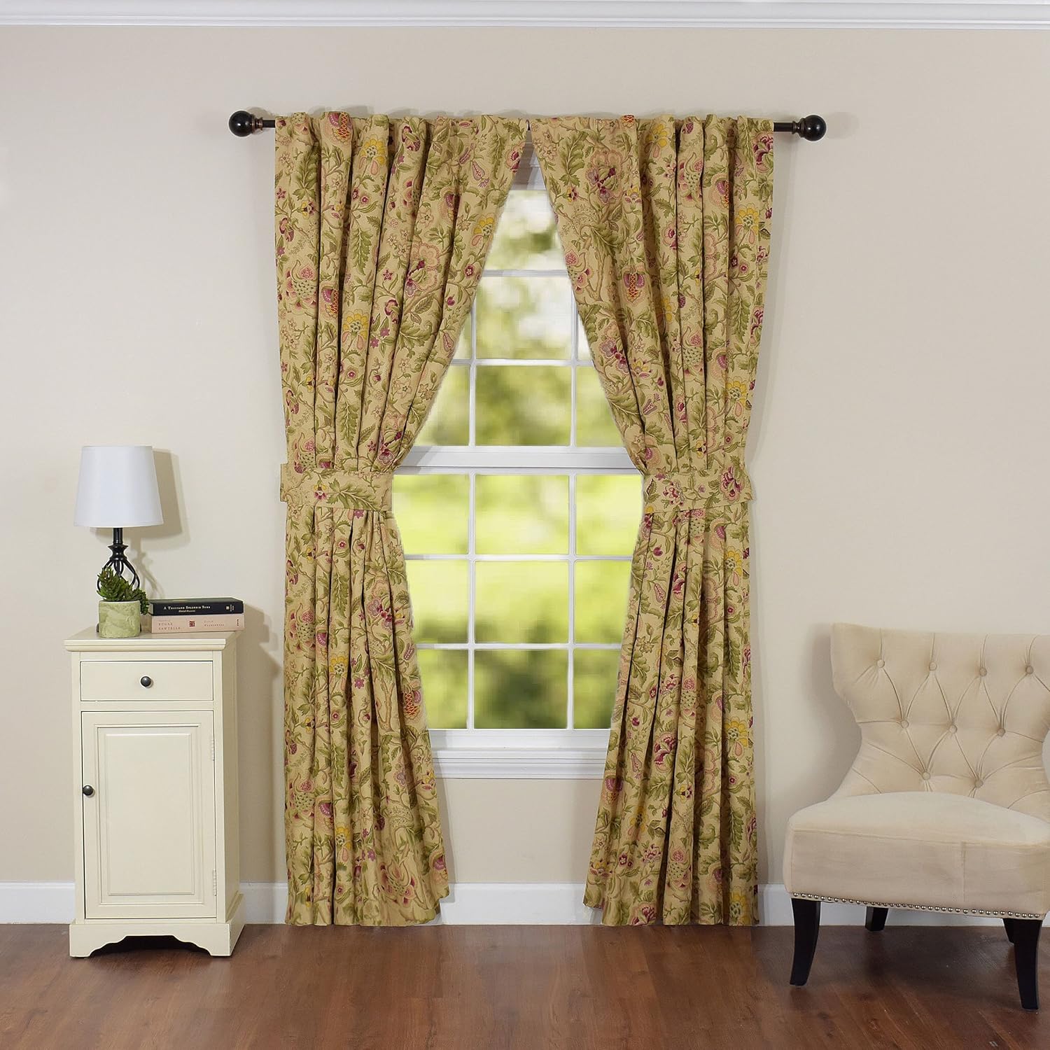 Best Waverly® Floral Engagement Kitchen Curtains