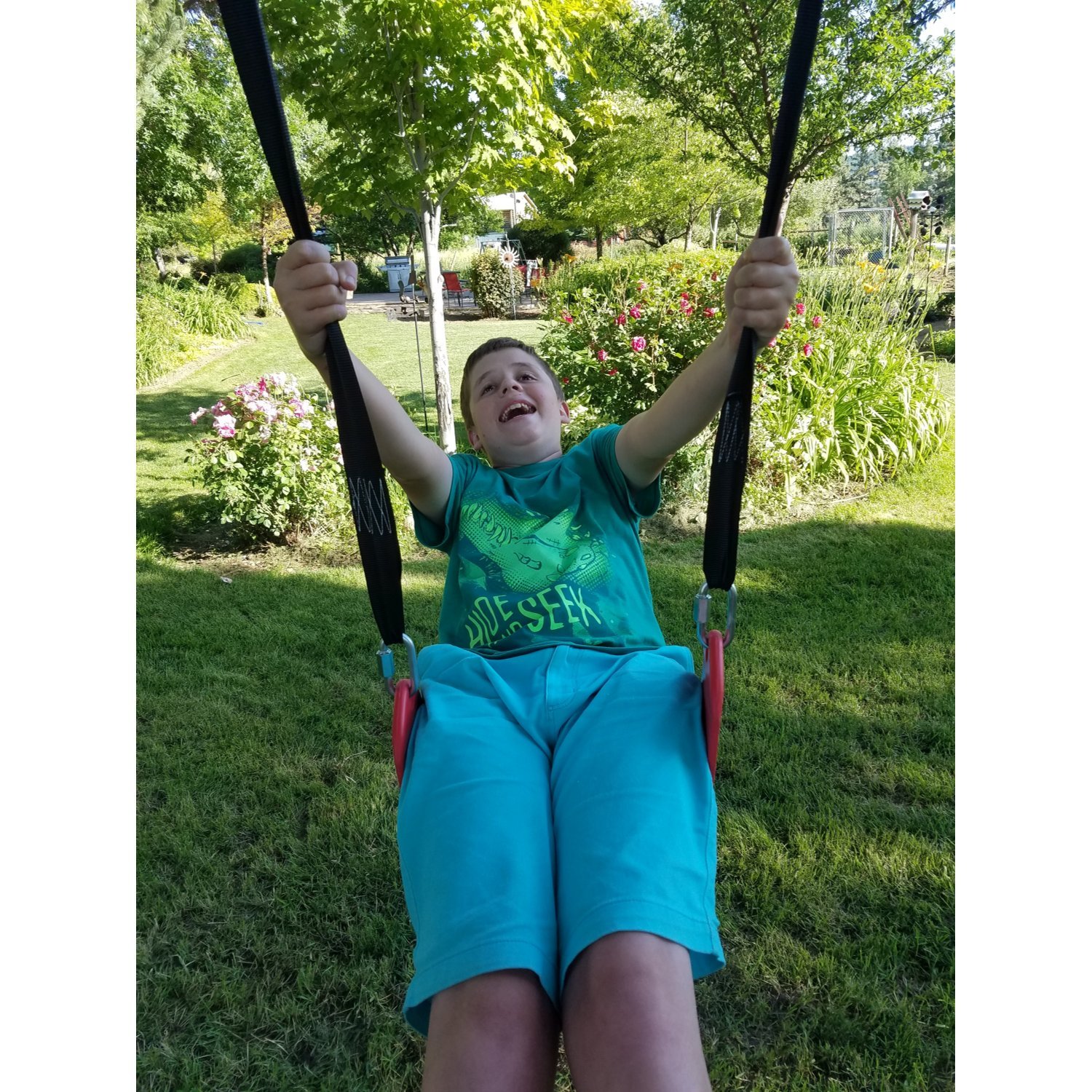 Tree Swing Hanging Kit Straps (Set of 2) Hold 5000 LBS Extra Long 10ft